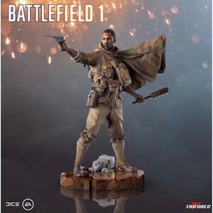 Battlefield 1 Exclusive Collector's Edition 14" Statue Cards patch w/box NO GAME